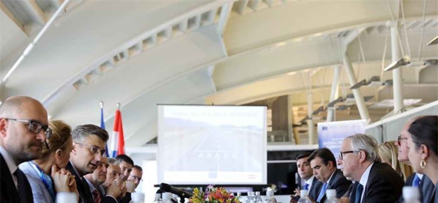Plenković i Juncker o projektu „Razvoj Zračne luke Dubrovnik“, koji se sufinancira sa 158 milijuna eura iz fondova EU-a